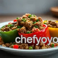 Healthy Meals to Cook with Ground Beef: Wholesome Quinoa Stuffed Peppers