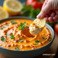 Easy High Protein Buffalo Cottage Cheese Dip Recipe
