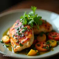 Easy Chimichurri Chicken Thighs Recipe Seared Baked