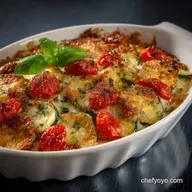 Zucchini Tomato Gratin: The Riviera Summer Bake with a Gruy&egrave;re Crust