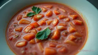 Easy & Refreshing Gazpacho Soup Recipe: A Taste of Spanish Summer recipe card
