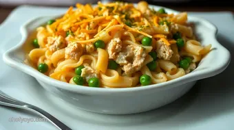 Easy & Comforting Traditional Tuna Casserole Recipe: My Family’s Go-To Dish recipe card
