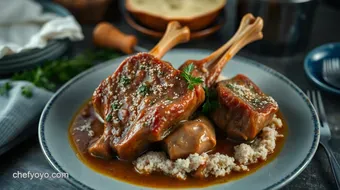 Classic Veal Osso Buco: A Meltingly Tender Delight for Family Gatherings recipe card