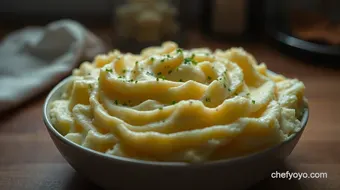 Creamy Mashed Gold Potatoes: The Best Homemade Comfort Food recipe card