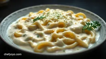 Easy Creamy Milk Alfredo Sauce: A Family Favorite Recipe recipe card