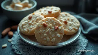 Delicious Almond Shortbread: An Easy Twist on a Classic Treat recipe card