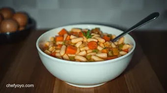Easy Pasta e Fagioli: My Favourite Comforting Italian Classic! recipe card