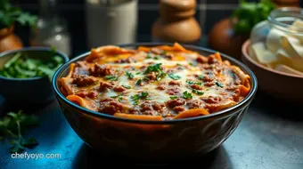 Spicy Salsa Verde Recipe for Mexican Lasagna: A Family Favourite recipe card