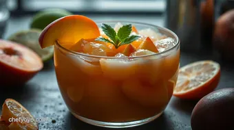 Sweet & Zesty Peach Margarita Recipe: A Summer Cocktail Delight recipe card