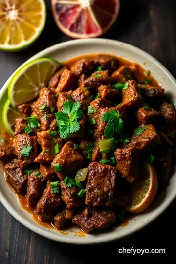 Authentic Marinated Carne Asada: A Mexican Grill Classic presentation