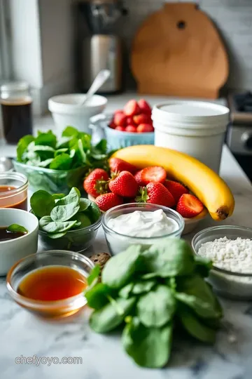 Caffeine-Kissed Coffee Fruit Smoothie ingredients