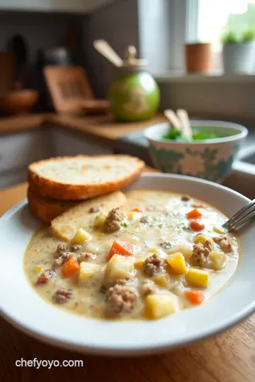 Cheeseburger Chowder Soup: A Cozy Classic with a Twist steps