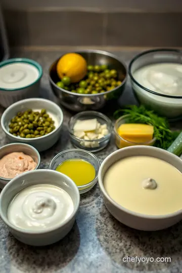 Classic Tartar Sauce: The Perfect Accompaniment for Fish Dishes ingredients