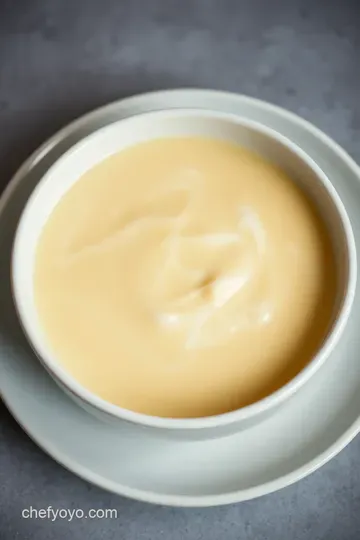 Creamy Homemade Sweetened Condensed Milk presentation
