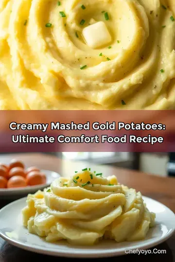 Creamy Mashed Gold Potatoes: Ultimate Comfort Food Recipe