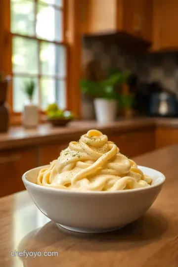 Creamy Milk Alfredo Sauce steps