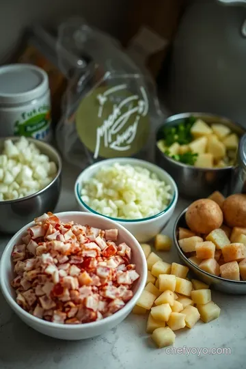Creamy New England Clam Chowder: A Cozy Taste of the Coast ingredients