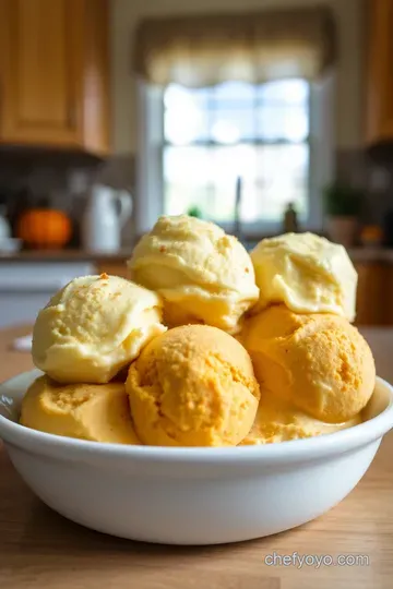 Creamy Pumpkin Spice Ice Cream: A Taste of Autumn in Every Scoop! steps