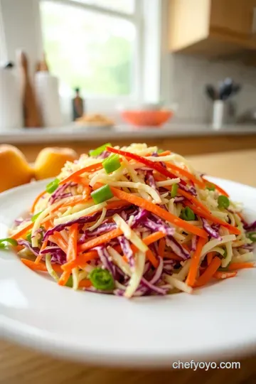 Crisp & Zesty No-Mayo Coleslaw steps