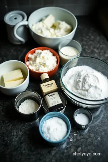 Decadent Cream Cheese Icing for All Your Bakes ingredients