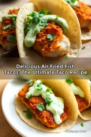 Delicious Air Fried Fish Tacos: The Ultimate Taco Recipe