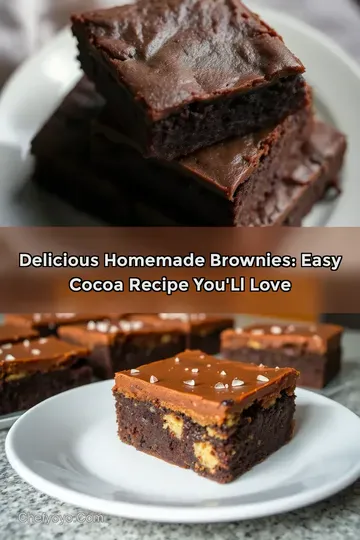 Delicious Homemade Brownies: Easy Cocoa Recipe You' ll Love