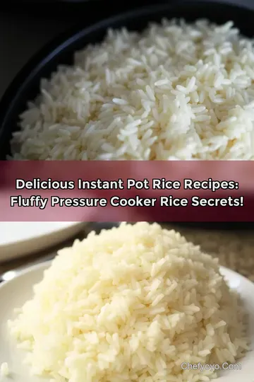 Delicious Instant Pot Rice Recipes: Fluffy Pressure Cooker Rice Secrets!