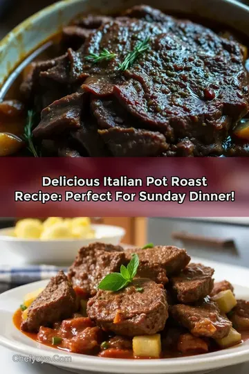 Delicious Italian Pot Roast Recipe: Perfect for Sunday Dinner!