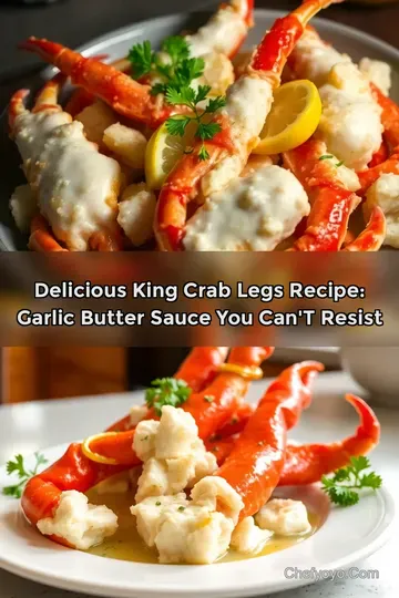 Delicious King Crab Legs Recipe: Garlic Butter Sauce You Can' t Resist