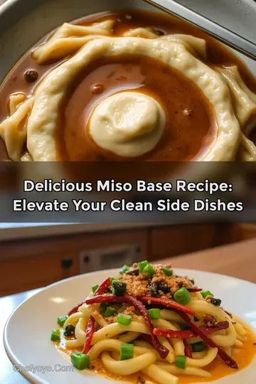 Delicious Miso Base Recipe: Elevate Your Clean Side Dishes