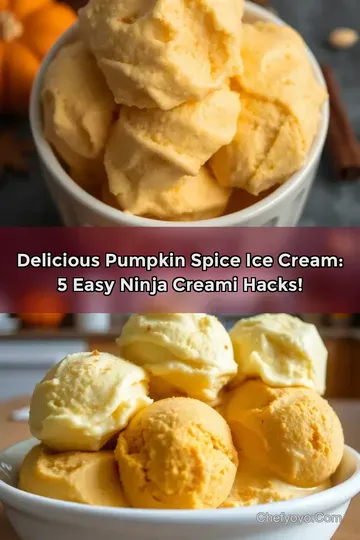Delicious Pumpkin Spice Ice Cream: 5 Easy Ninja Creami Hacks!