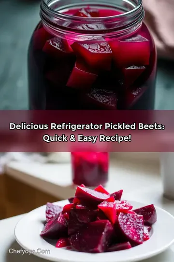 Delicious Refrigerator Pickled Beets: Quick & Easy Recipe!