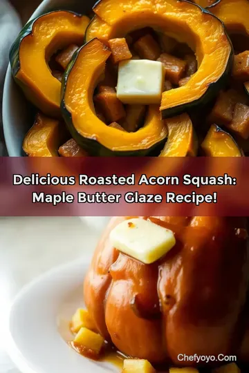 Delicious Roasted Acorn Squash: Maple Butter Glaze Recipe!