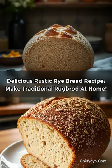 Delicious Rustic Rye Bread Recipe: Make Traditional Rugbrod at Home!