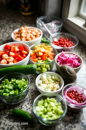 Fiesta Shrimp Cocktail: A Zesty Mexican Delight ingredients