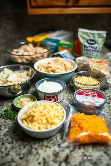 Frank' s Spicy Buffalo Chicken Dip: The Ultimate Game Day Delight! ingredients