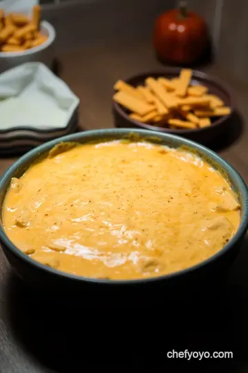Frank' s Spicy Buffalo Chicken Dip: The Ultimate Game Day Delight! presentation
