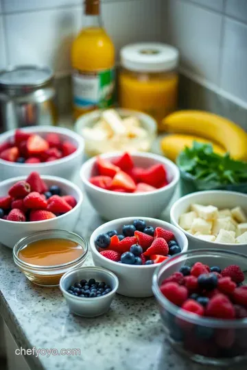 Fruity Frozen Fizz: A Refreshing Summer Elixir ingredients