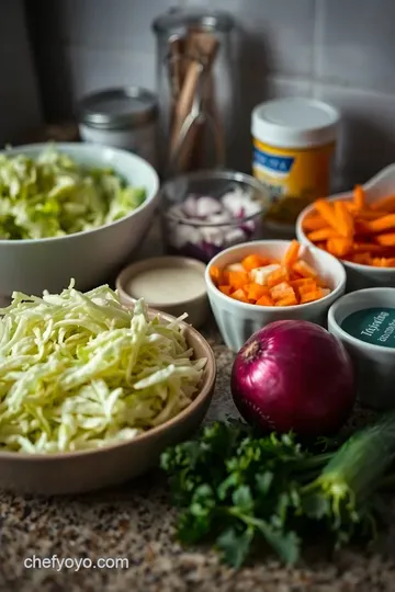 How to Make Homemade Coleslaw: A Classic Side Dish ingredients