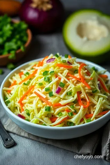 How to Make Homemade Coleslaw: A Classic Side Dish presentation