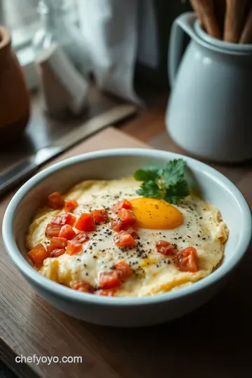 Huevo a la Mexicana: A Flavorful Mexican Scramble presentation