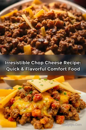 Irresistible Chop Cheese Recipe: Quick & Flavorful Comfort Food
