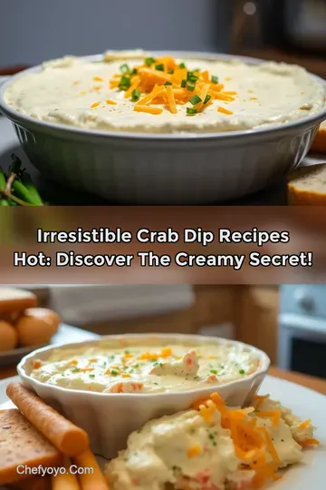 Irresistible Crab Dip Recipes Hot: Discover the Creamy Secret!