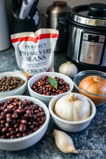 Perfect Pressure Cooker Beans: Tender Timeless and Delicious! ingredients