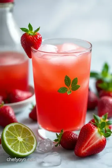 Refreshing Strawberry Daiquiri: A Taste of Summer in a Glass presentation