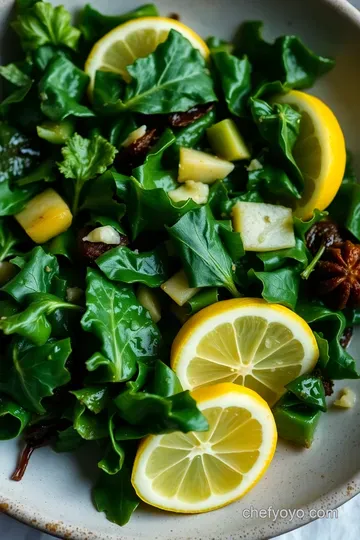 Sautéed Mangold Chard with Garlic and Lemon presentation