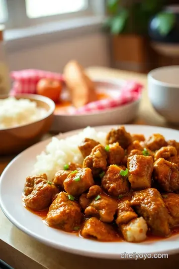 Savory Jamaican Curry Goat with Fragrant Rice steps