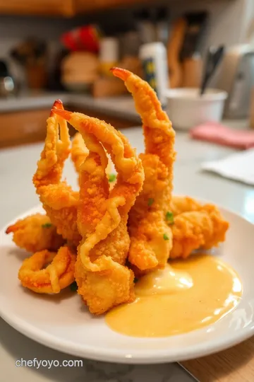 Savory Jonah Crab Claw Tempura with Spicy Aioli steps