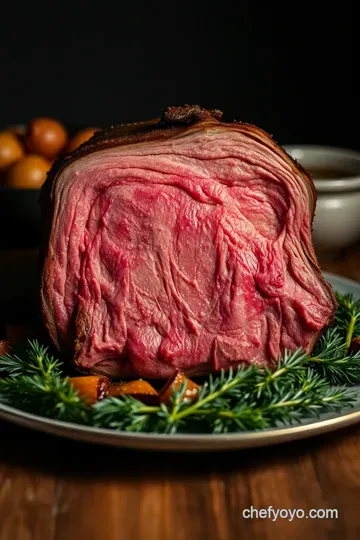 Savory Oven Roasted Prime Rib – A Holiday Classic presentation