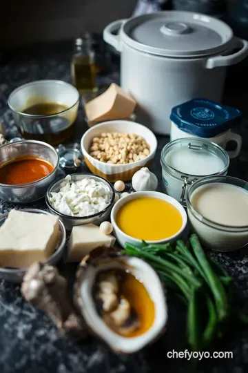 Silky Oyster Chowder ingredients